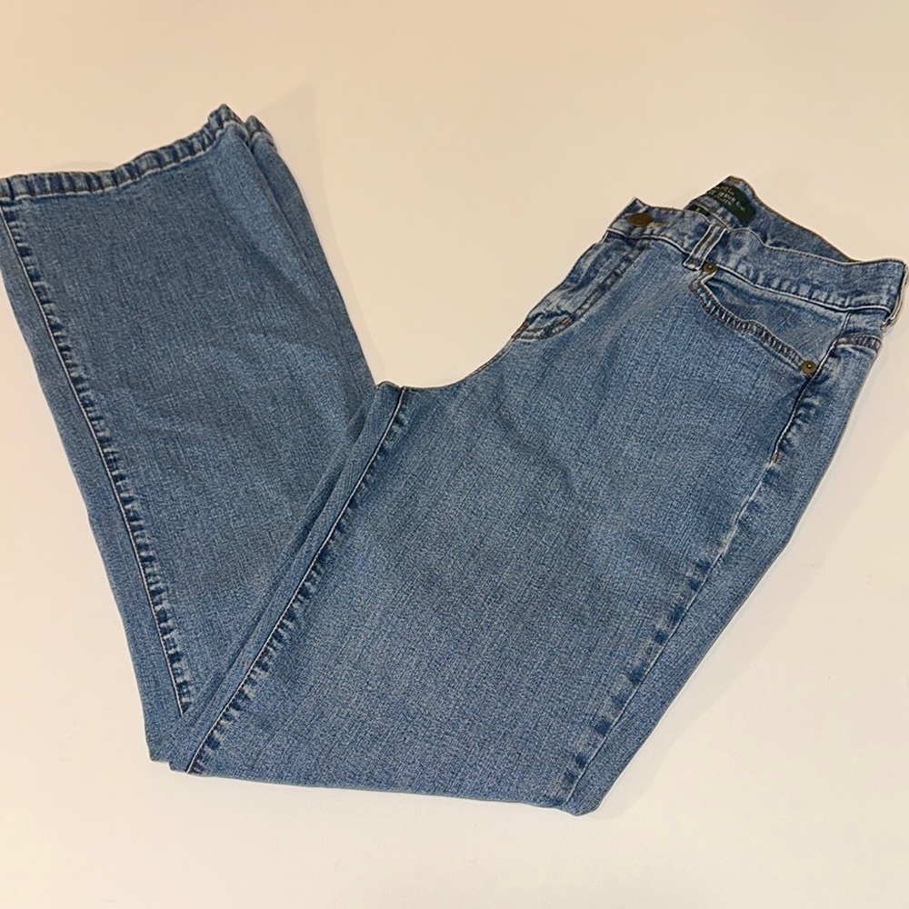 LAUREN RAPLH LAUREN WOMENS JEANS GREEN TAG